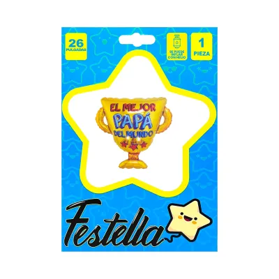 GLOBO COPA PAPA 26"(PQTX25)