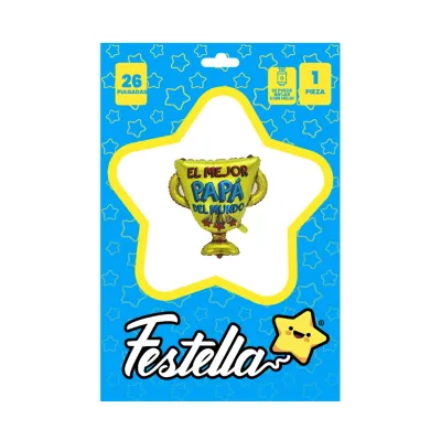 GLOBO COPA PAPA 26"(PQTX25)