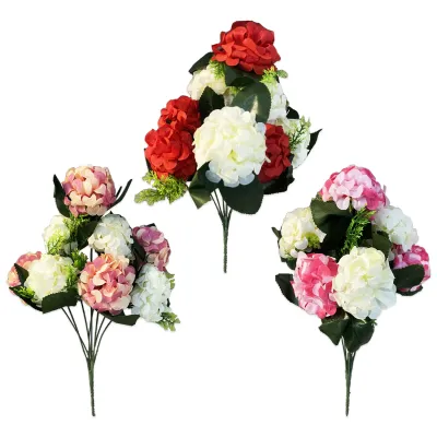 FLORES DECORATIVAS X8 41CM,