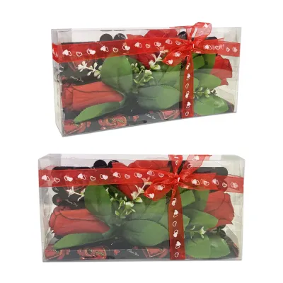 ADORNO ROSAS X3 EN BLISTER: