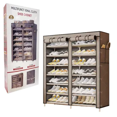 ORGANIZADOR PARA ZAPATOS METALICO 7 NIVELES 113*30*107CM