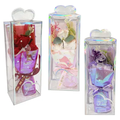 RAMO ROSAS ARTIFICIALES EN ACETATO (CJX10),