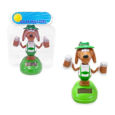 ADORNO SOLAR PERRO CON MOVIMIENTO