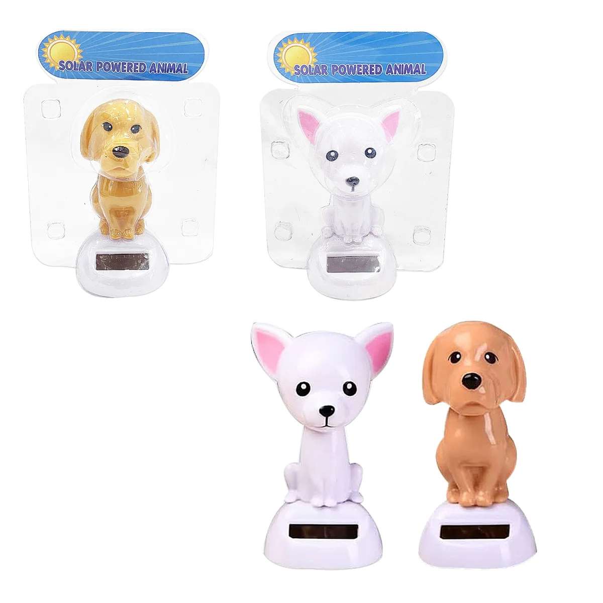 ADORNO SOLAR PERRO CON MOVIMIENTO (CJX60)