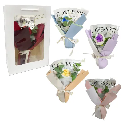 RAMO ROSAS FELIZ DIA EN BOLSA DESARMADA (CJX12),