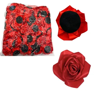 ROSA ETERNA ROJA DE TELA (PQTX100),