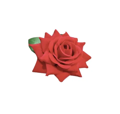 ROSA DECORATIVA ROJA 70CM