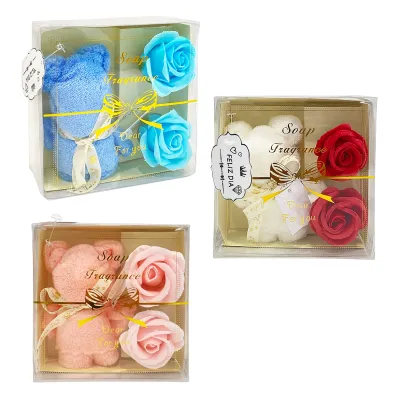 OSO CON ROSAS EN ACETATO