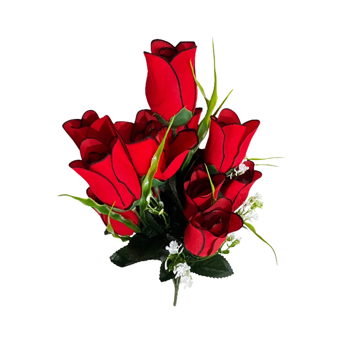 RAMO ROSAS ARTIFICIAL X12 45CM