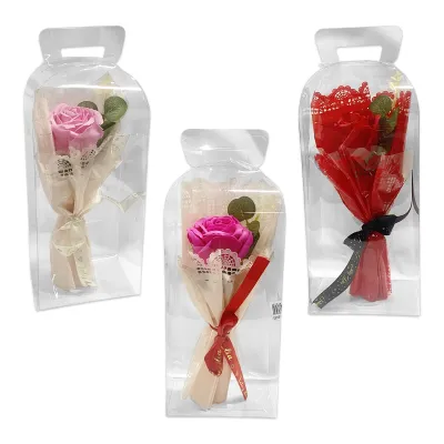 RAMO ROSA ARTIFICIAL EN ACETATO (CJX20),