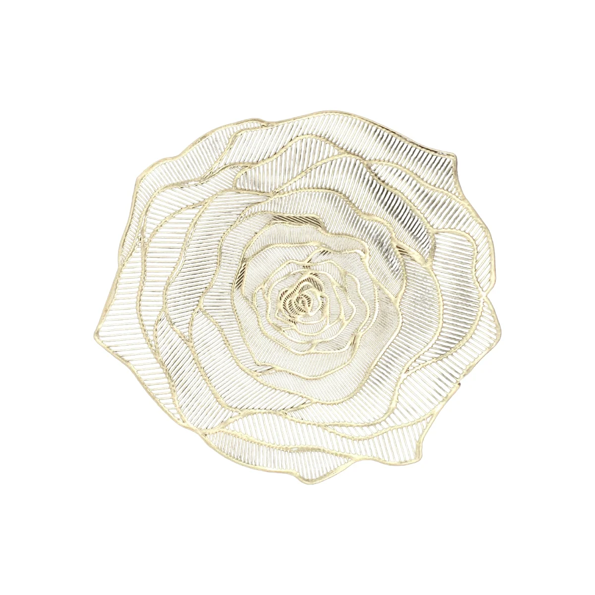 INDIVIDUAL ROSA 38CM (PQTX12)