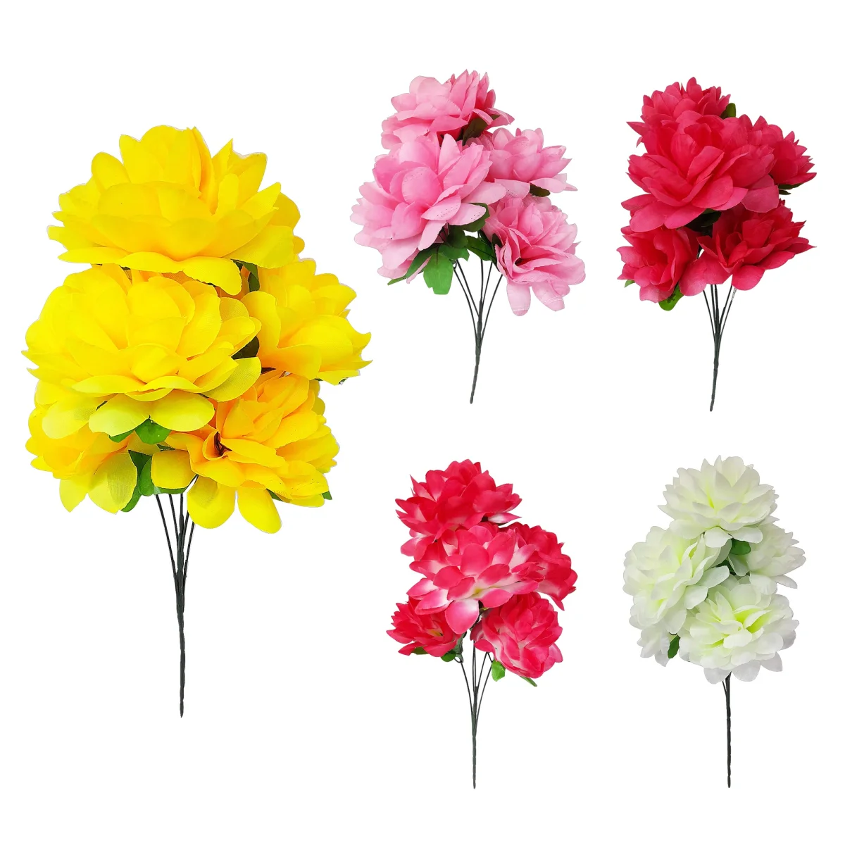 RAMO FLORES ARTIFICIALES X5 52CM