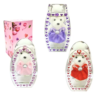 OSO DECORATIVO EN VIDRIO,