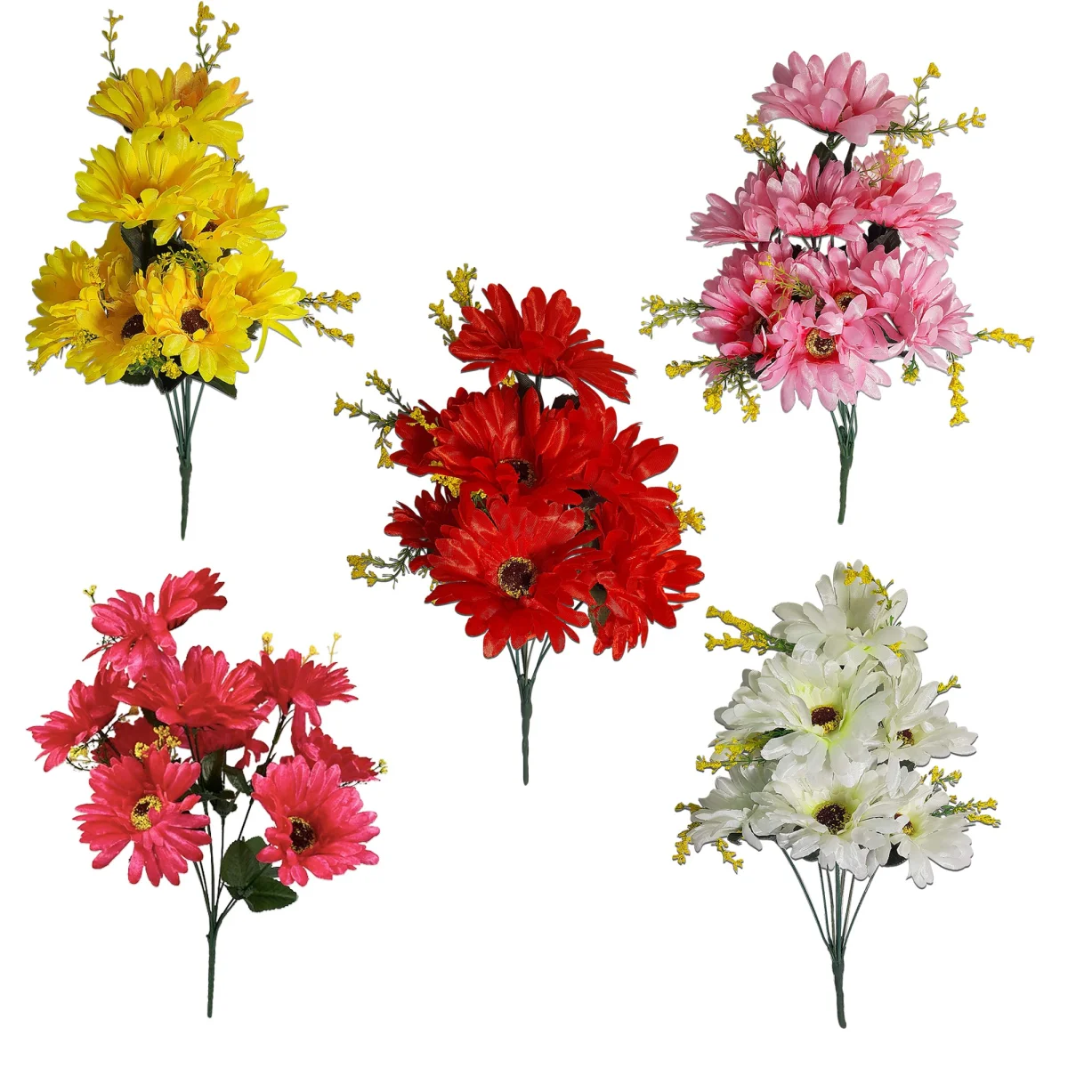 RAMO FLORES ARTIFICIALES X9 40CM