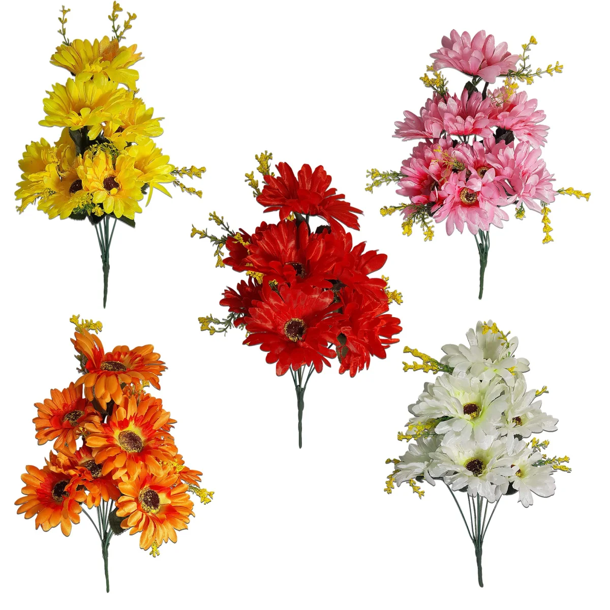 RAMO FLORES ARTIFICIALES X9 40CM