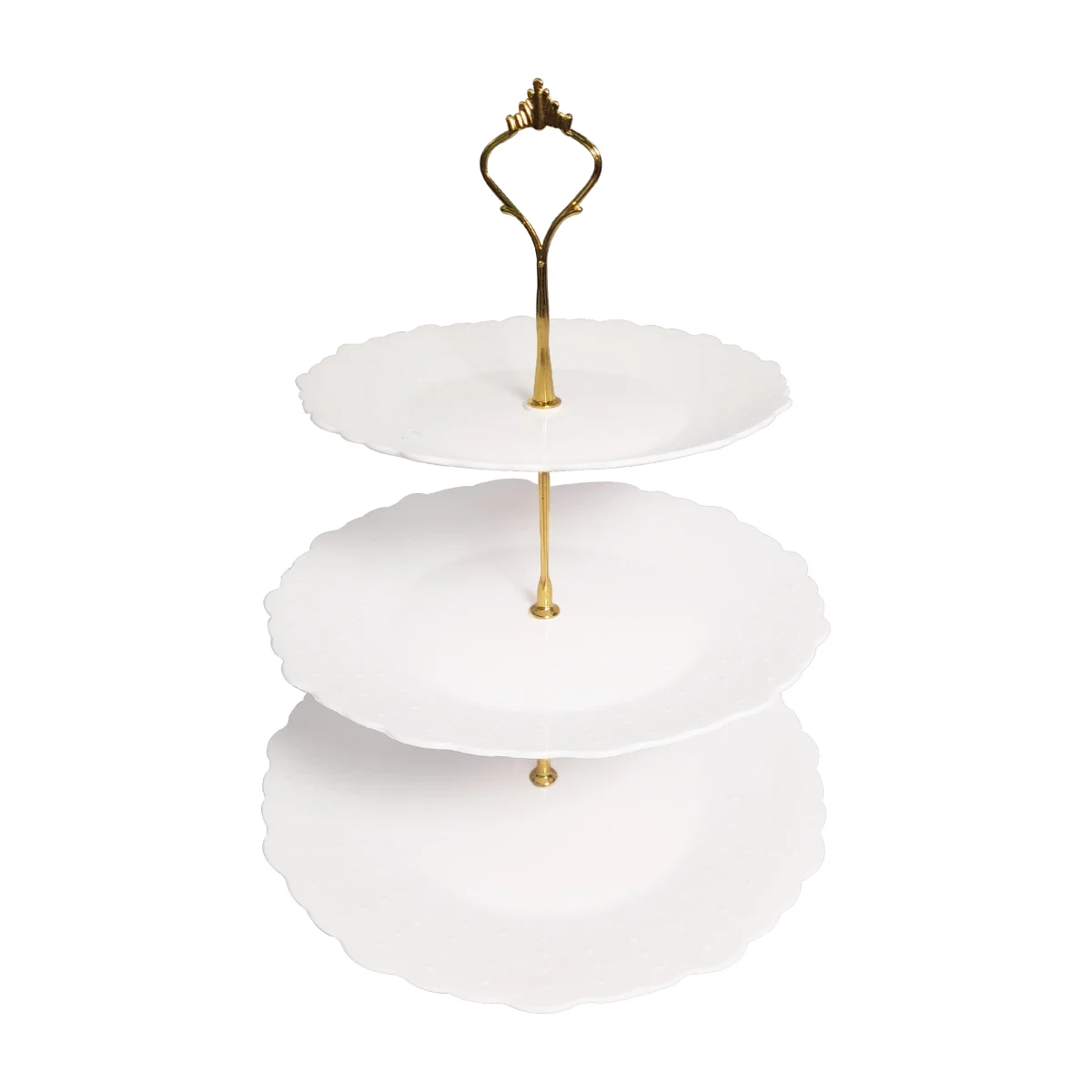 DULCERO DE MESA REDONDO 3 NIVELES