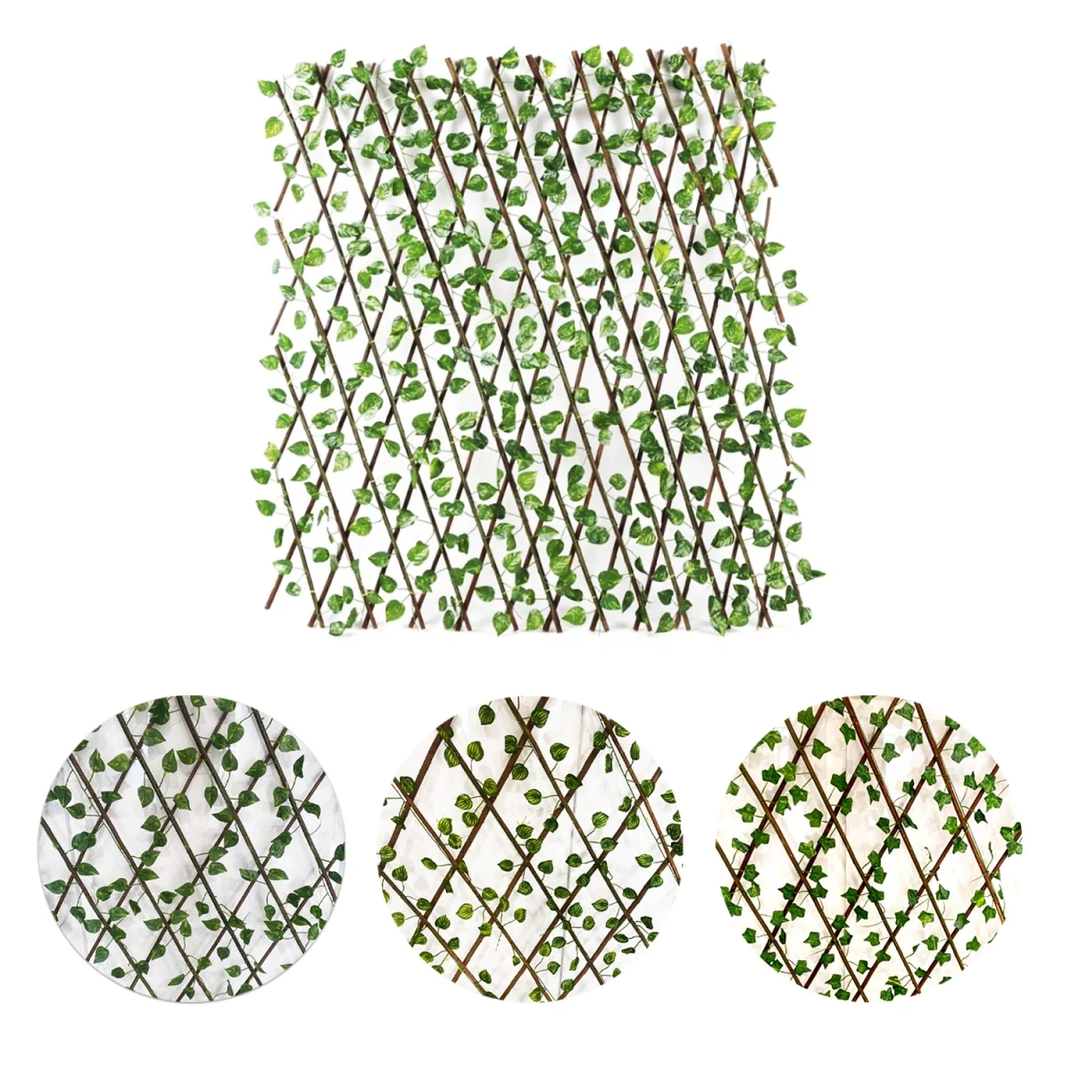 MALLA DE HOJAS ARTIFICIAL PLEGABLE SURTIDA 1.2M