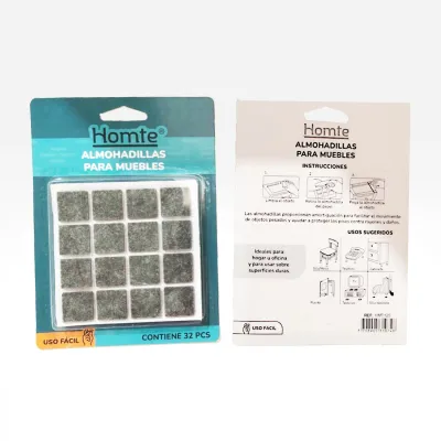 ALMOHADILLA ADHESIVA PARA MUEBLES X32 (PQTX25)