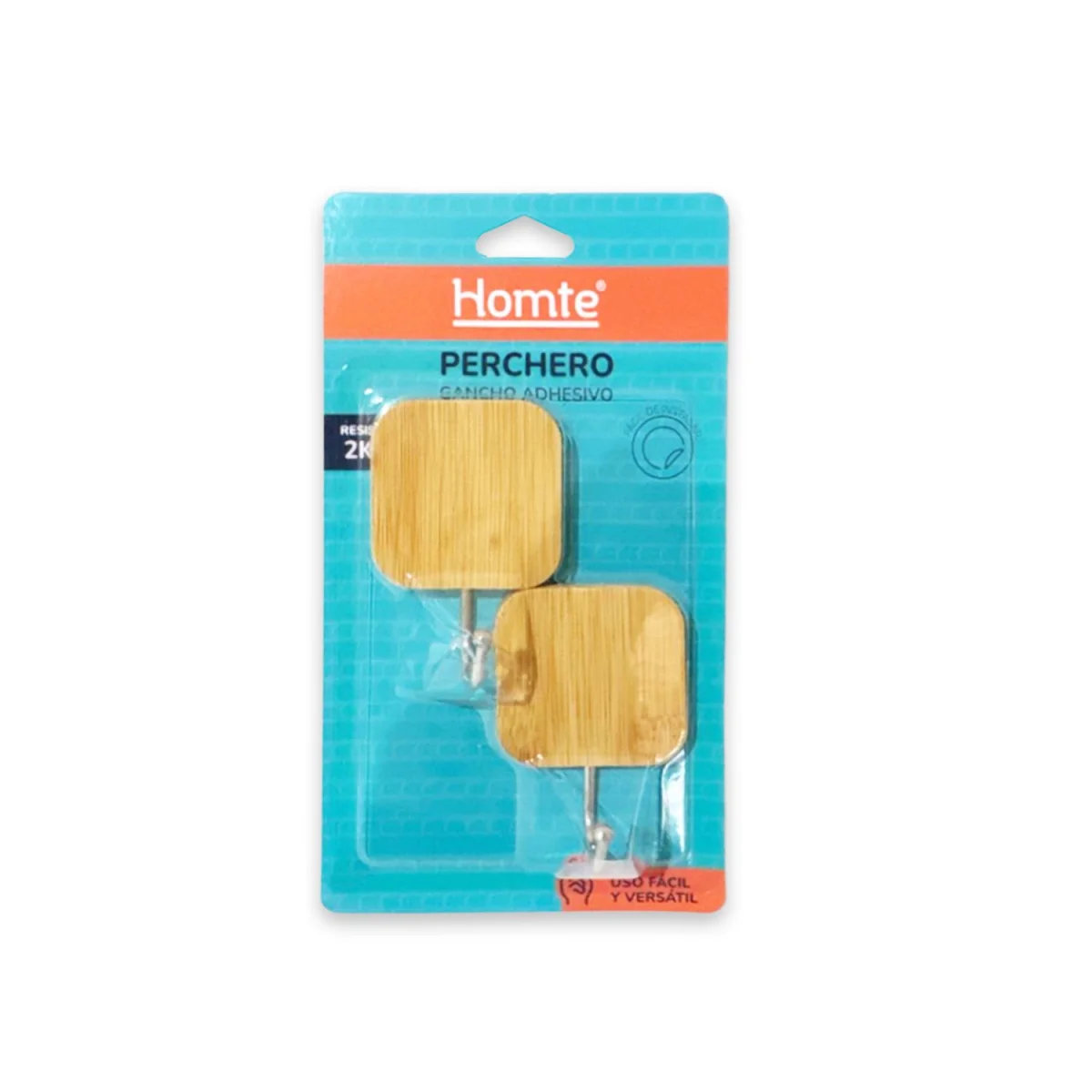 PERCHERO MADERA CUADRADO X2 (PQTX20)