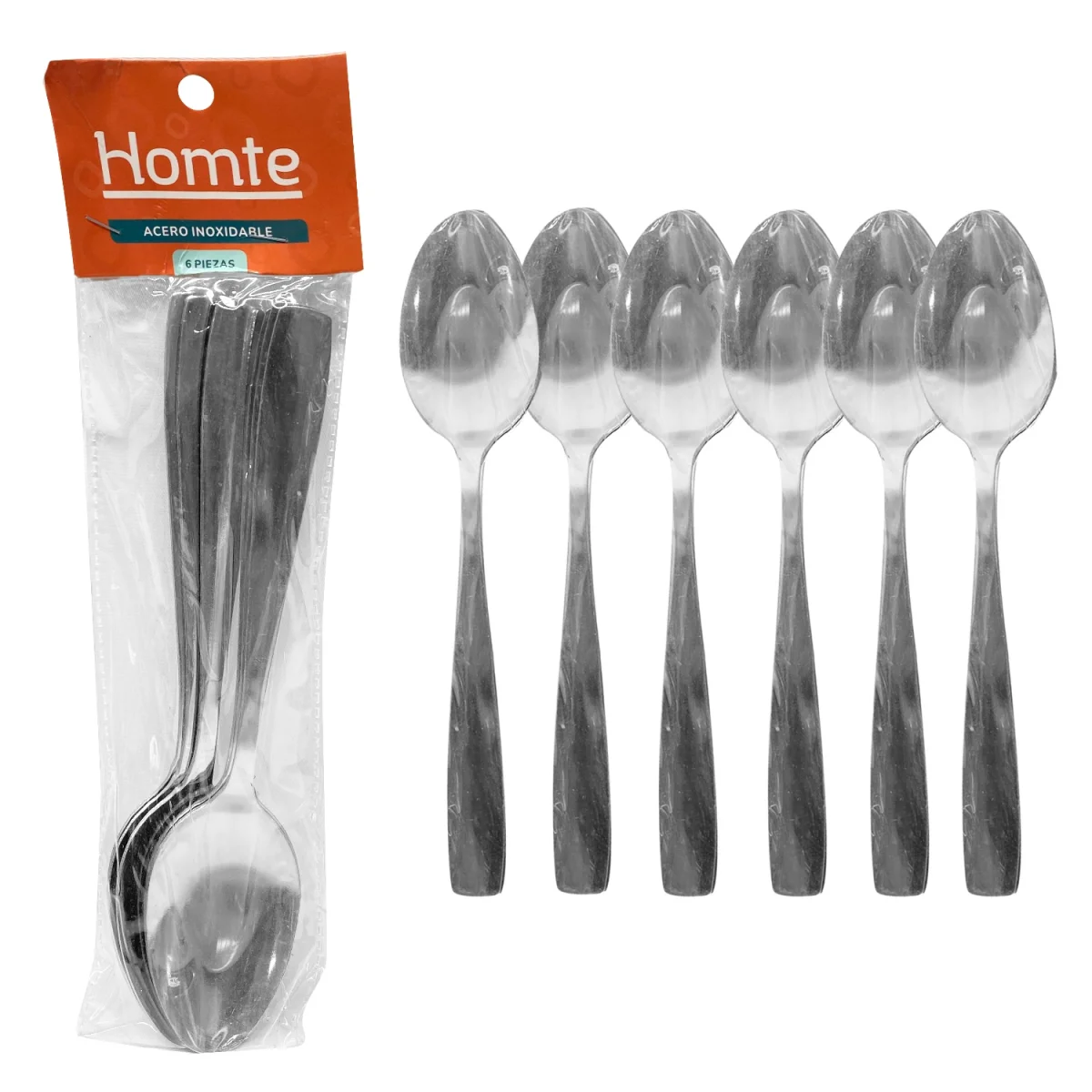 CUCHARA METALICA 38G X6