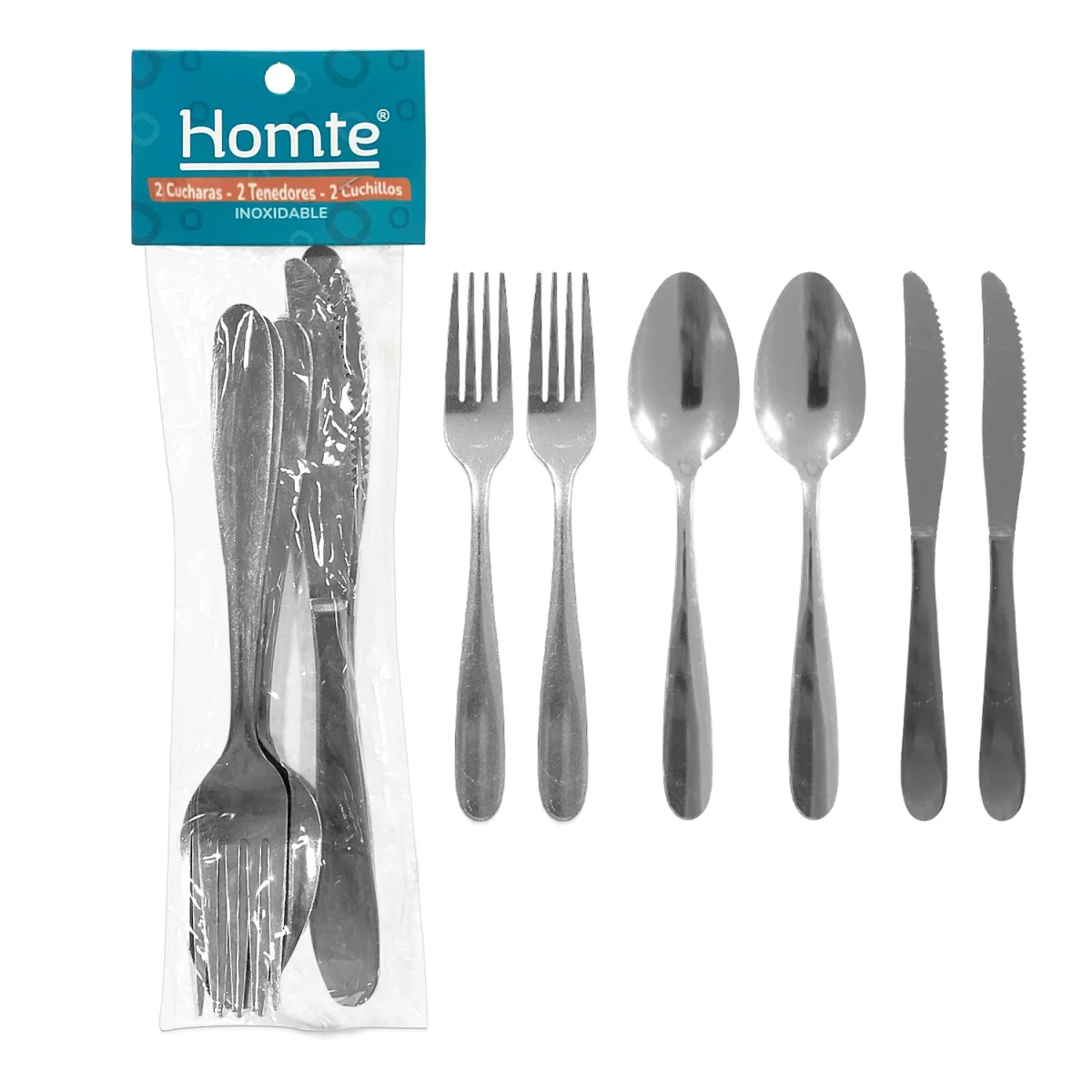 SET CUBIERTOS 38G 33G 53G X6