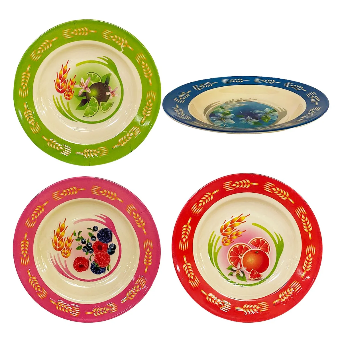 PLATO HONDO MELAMINA 20.5CM