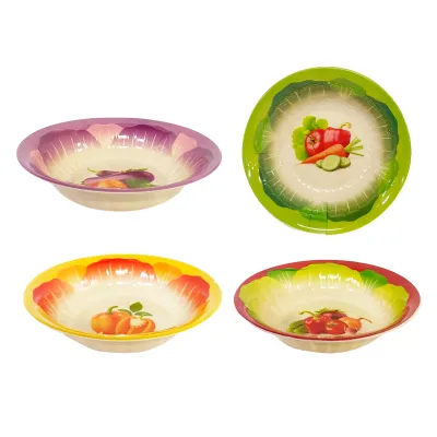 PLATO HONDO MELAMINA 8"