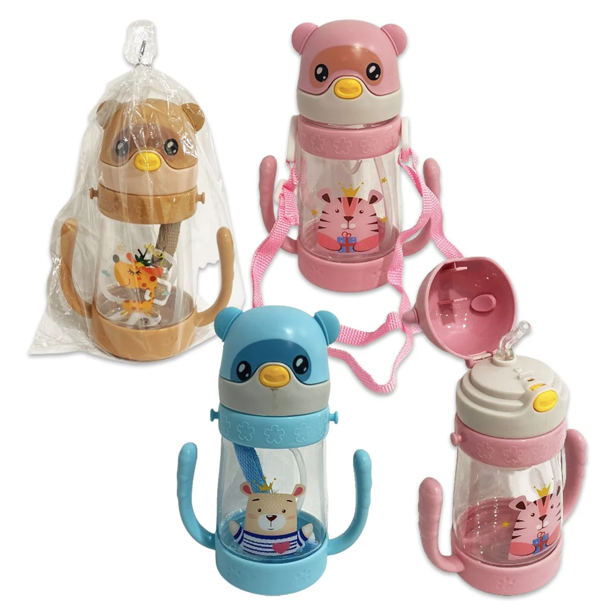TERMO INFANTIL TAPA OSO 450ML