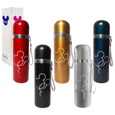 TERMO TERMICO METALIZADO ESTAMPADO 500ML