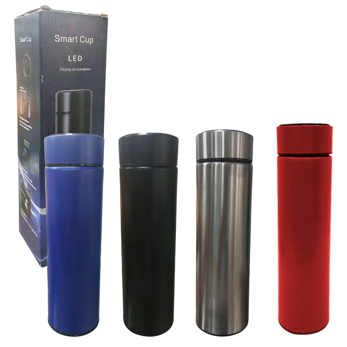 TERMO TERMICO LISO MEDIDOR TEMPERATURA 500ML