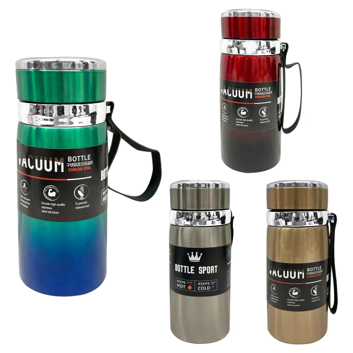 TERMO TERMICO METALIZADO 800ML