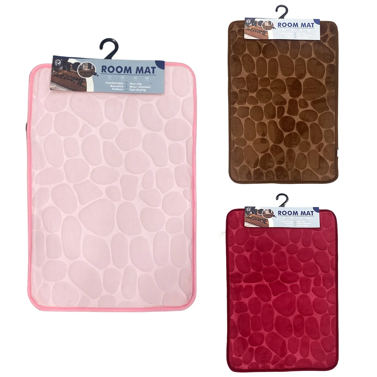 TAPETE RELIEVE COLORES 40*60CM