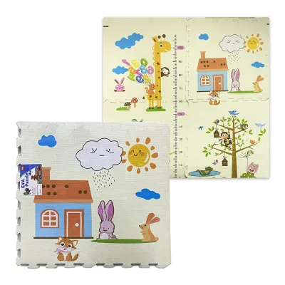 TAPETE ROMPECABEZAS INFANTIL 60*60*1CM X4
