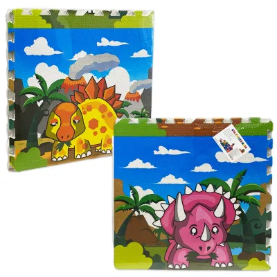 TAPETE ROMPECABEZAS FOAMI 60*60*1CM X4