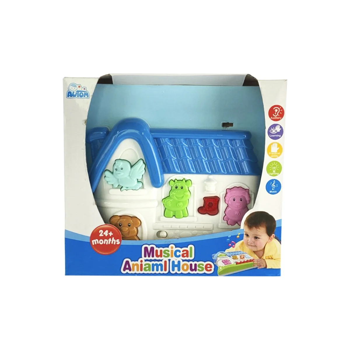 CASA INFANTIL DE PILAS CON SONIDO