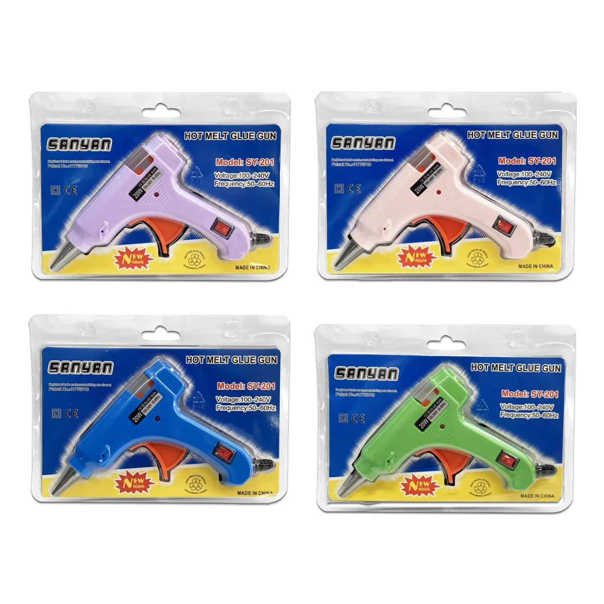 PISTOLA DE SILICONA DELGADA 20W (CJX24)