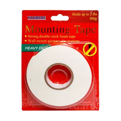 CINTA DOBLE FAZ BLANCA 4M*18MM