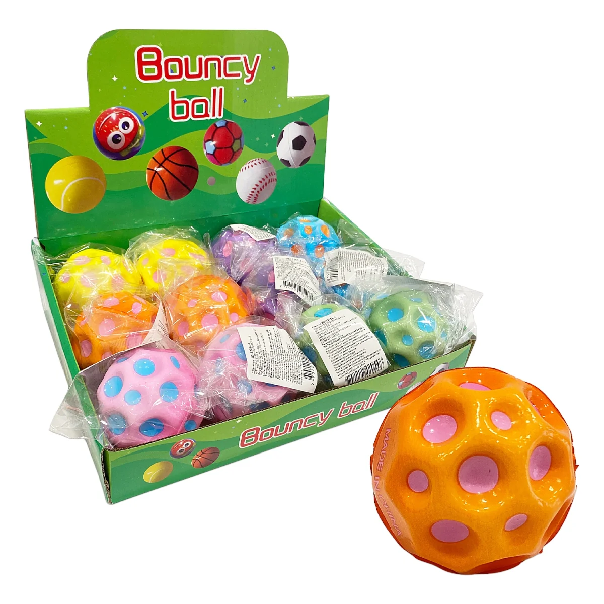 PELOTA DESESTRESANTE NEON (CJX12)