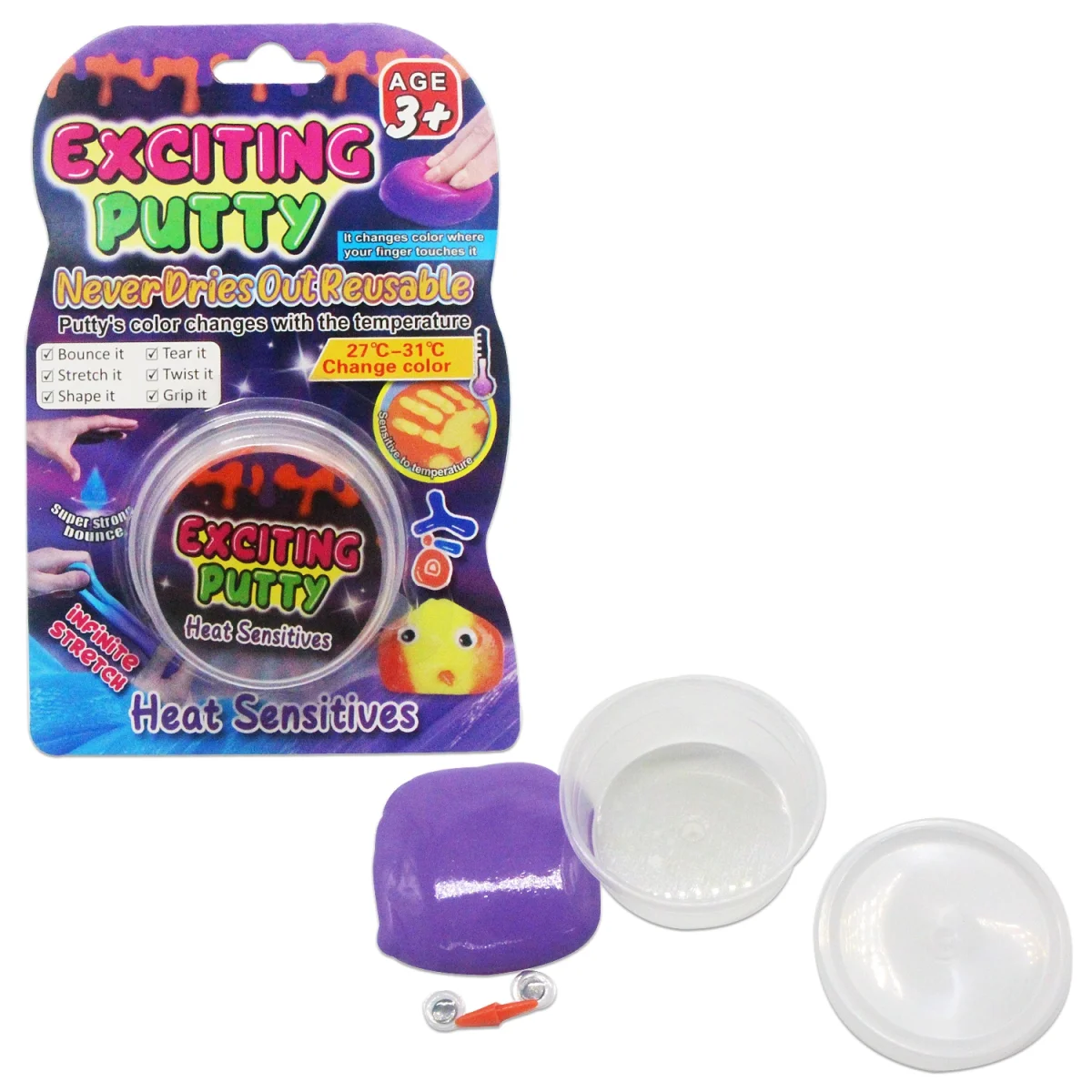 FOMY MOLDIABLE ENCARTONADO COLORES.