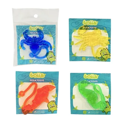 PEGAJOSO ANIMALES MARINOS E INSECTOS (PQTX12)