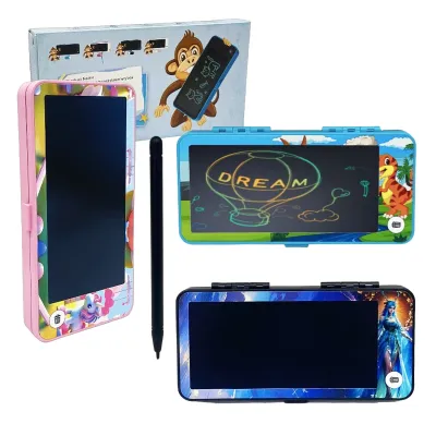 PORTA LAPIZ CON TABLERO MAGICO ESTAMPADO