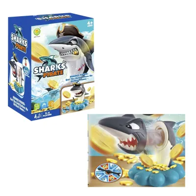 TIBURON TRAMPOSO DE PILAS CON SONIDOS